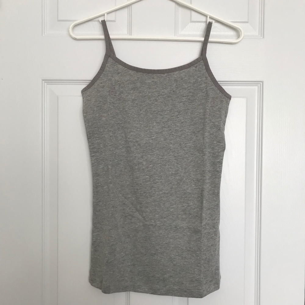 NWOT Majora Essentials Grey M Scoop Neck Cami Tank Top